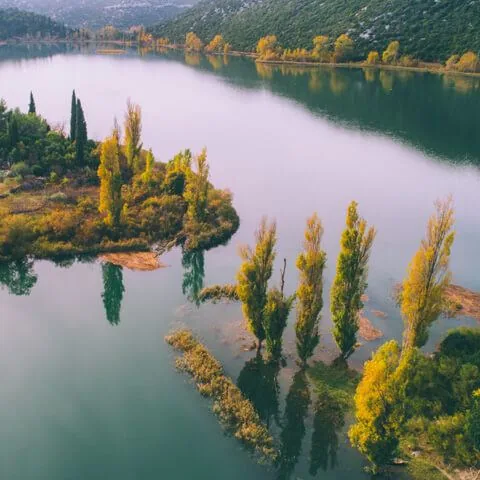 Baćinska jezera u blizini Ploča
