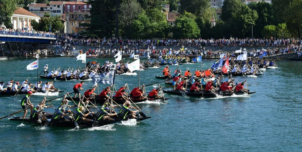 Natjecatelji na Maratonu lađa