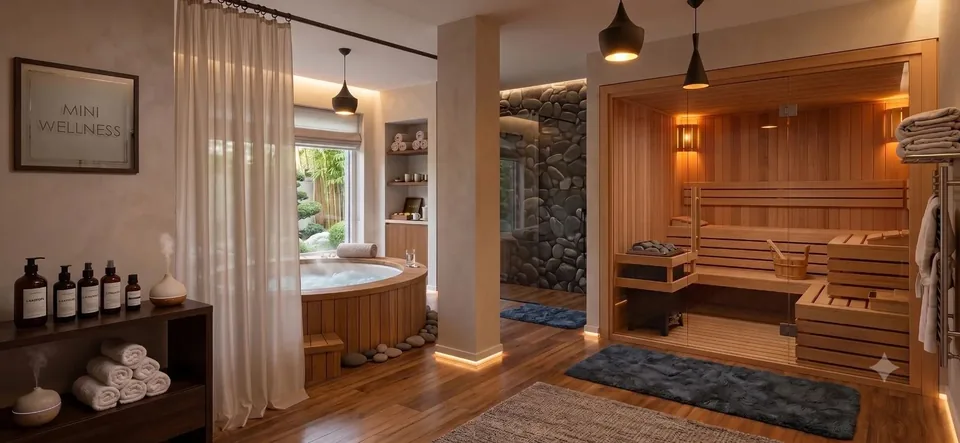 Sauna i wellness prostor
